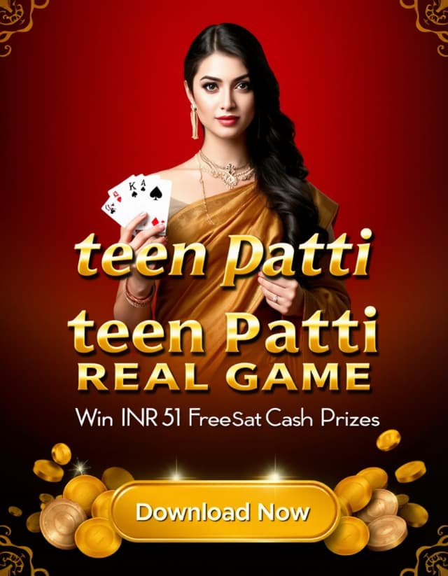 Teen Patti Real Game Banner